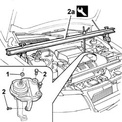 Gearbox side mount flexible block - replace