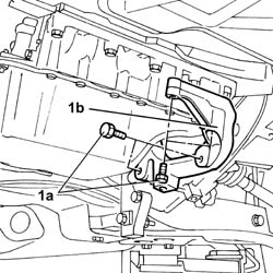 Toothed drive pulley - r + r with timing belt removed