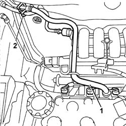 Front fuel delivery line - r r