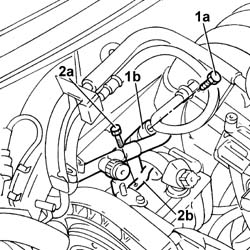 Front fuel delivery line - r r