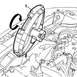 Radiator cooling fan - r + r