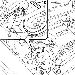 Single engine belt r r