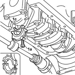 Connecting rod and piston set - r r