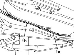 Front fuel delivery line - r r