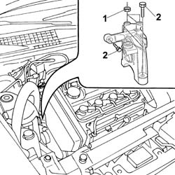 Cam shaft left rigid mount - r r