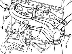 Cylinder head - r + r and replace gasket