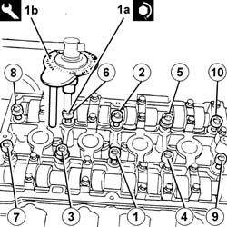Cylinder head - r + r and replace gasket