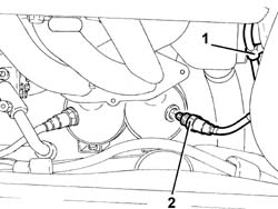 Left upper lambda sensor r r