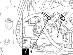 Engine oil pressure warning light switch - r + r
