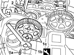 Water pump - r + r with drive belt removed