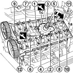 Cylinder head - r + r and replace gasket