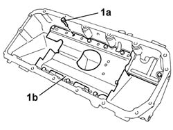 Oil sump bulkhead - r r