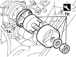 Camshaft in cylinder head - r r on vehicle