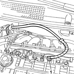Front fuel delivery line - r r