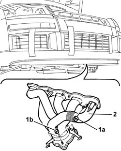 Exhaust manifold - r + r and replace seal