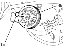 Auxiliary belt fixed tensioner (one) - r+r