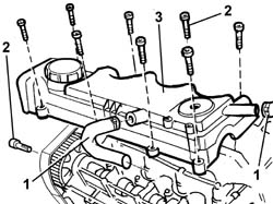 Single cam cover - r + r and replace gasket