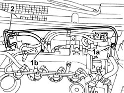 Front fuel delivery line - r r