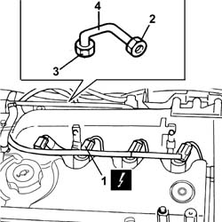 Lines to injectors - r r
