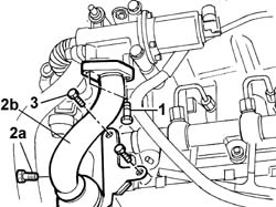 Inlet manifold - r + r and replace seal