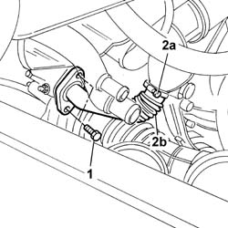 Engine oil delivery pipe to turbocharger - r + r