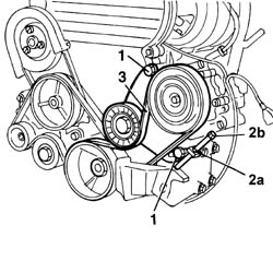 Engine - position on stand and remove