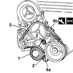 Engine - position on stand and remove