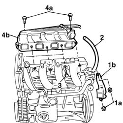 COMPONENTS TRANSFER for half-finished engine
