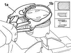 Piston, pin set - replace