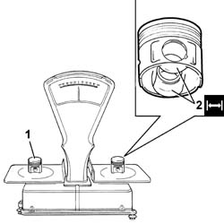Piston, pin set - replace