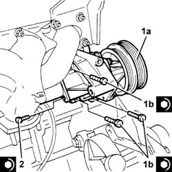 Water pump - r + r with engine removed