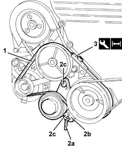 Water pump - r + r with engine removed