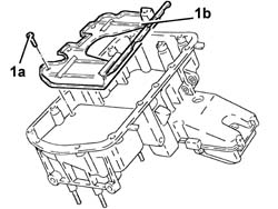 Oil sump bulkhead - r r