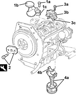 Piston connecting rod set - r r