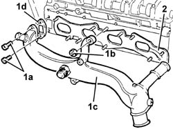 Camshaft in cylinder head - r r with head removed