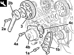 Water pump - r + r with engine removed