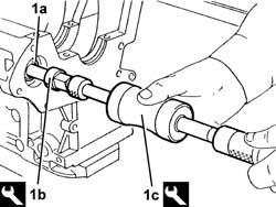 Counter - rotating shaft bearings - r r