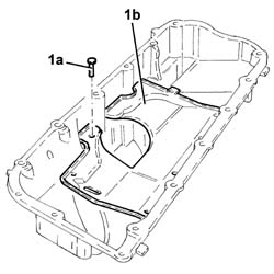 Oil sump bulkhead - r r