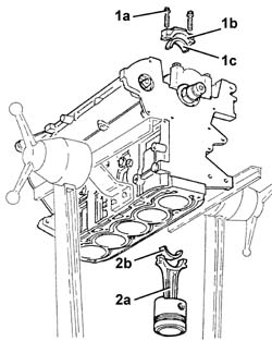 Piston connecting rod set - r r