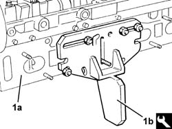 Camshaft in cylinder head - r r with head removed