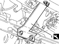 Engine - position on stand and remove