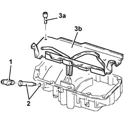 Oil sump bulkhead - r r