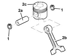 Piston/cylinder liner - r r