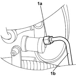 FLEXIBLE supply PIPE to operating cylinder -R.R.