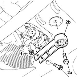 Intermediate drive shaft mount - r r