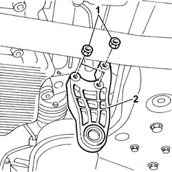 Intermediate drive shaft mount - r r