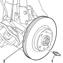 Front brake disc - r r