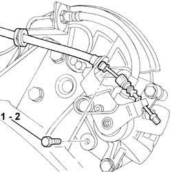 Rear brake discs r r