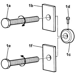 Rear brake pads - replace - includes handbrake adjustment if necessary