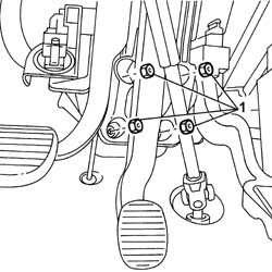 Brake servo/brake pump assembly - r r